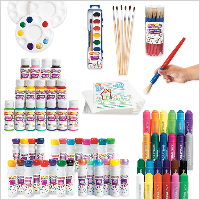 Colorations® Washable Watercolors 8 Color Palette Watercolor Paint & Paint  Tools Arts & Crafts All Categories